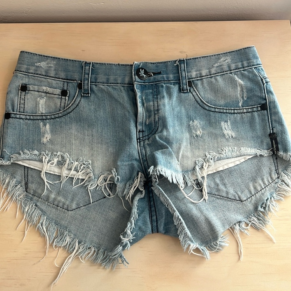 One teaspoon denim shorts